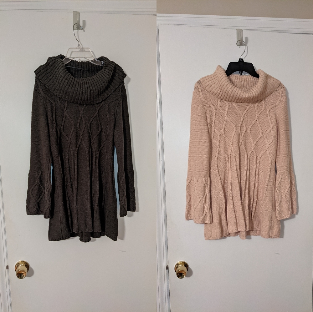 Style & Co cowl neck sweaters